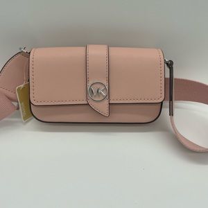 Michael Kors Greenwich Extra-Small Saffiano Leather Sling Crossbody Bag
